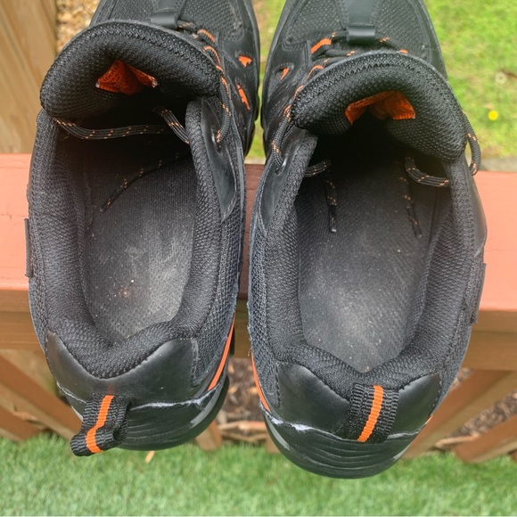 Men's Harley Davidson Composite Toe Eastfield WP Metal Free Work Shoe D93327 - Picture 4 of 16